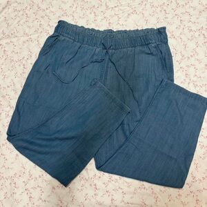 NWT LOFT Straight-Leg Denim Pants